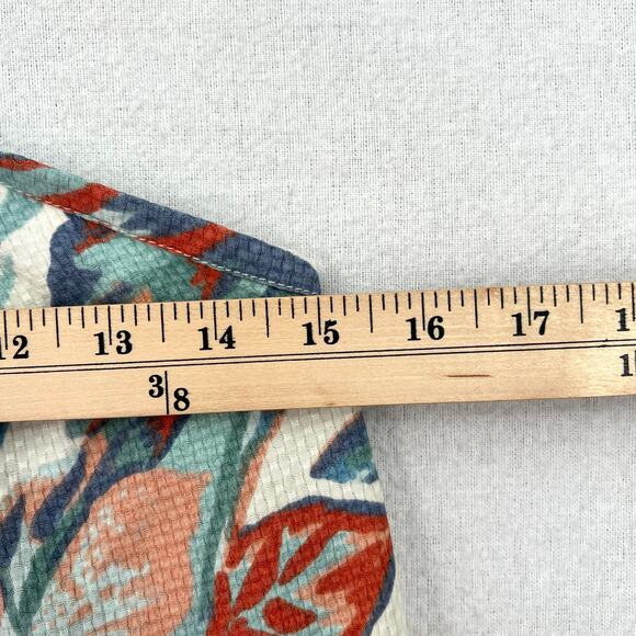 FAHERTY Bay Twist Dress Women Small Floral Print Blue Halter Maxi Sleeveless NEW - Picture 13 of 16